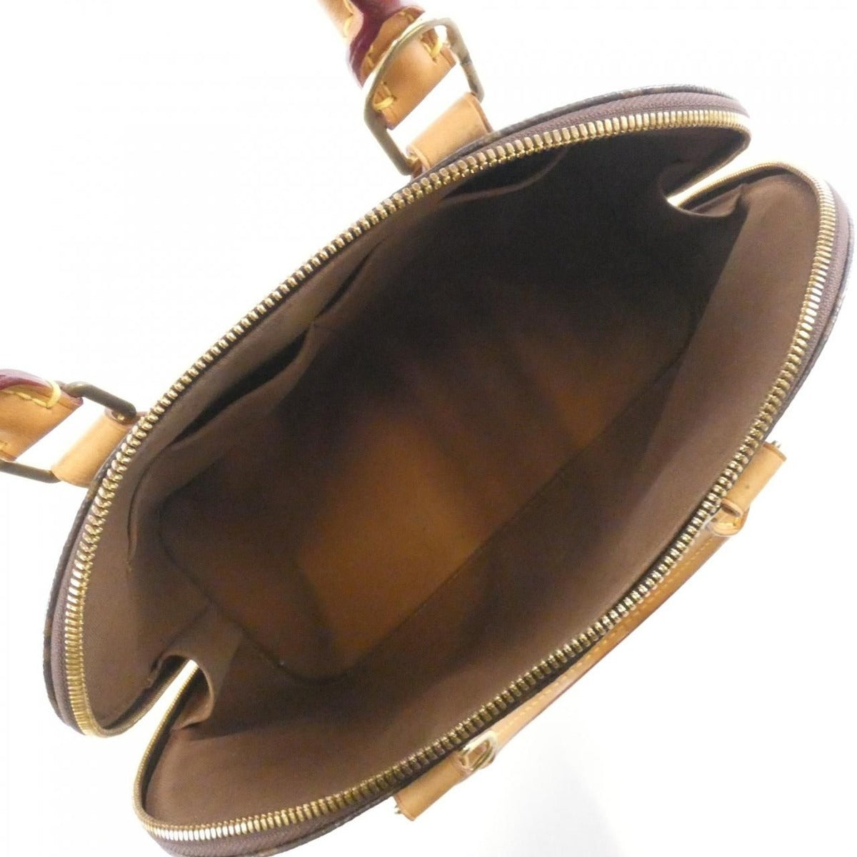 Louis Vuitton Monogram Alma PM Bag Brown Marron — view 8