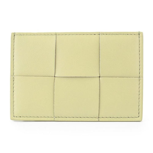 Bottega Veneta Card Case Cles Jit Travertine — view 2