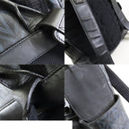 Dior CD Diamond Hit the Road Backpack Black Gray Leather — view 6