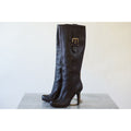 Louis Vuitton Boots Shoes Business Women Leather Black