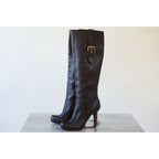 Louis Vuitton Boots Shoes Business Women Leather Black