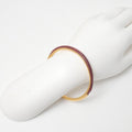 Gucci Bangle GG Bracelet Leather Gold