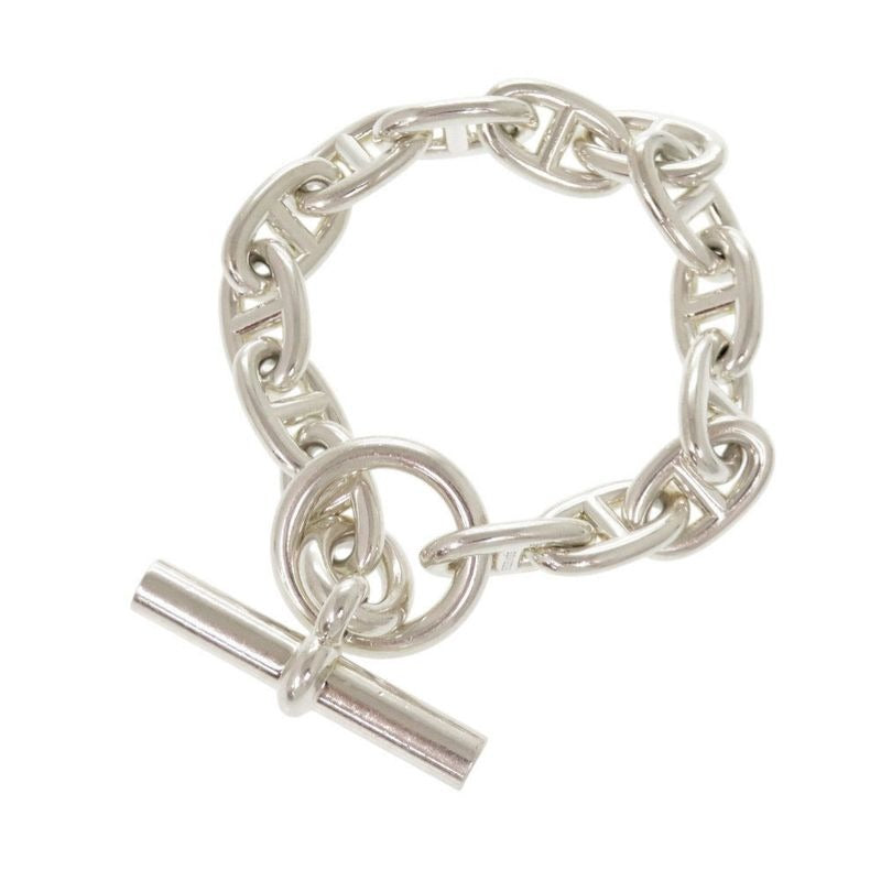 Hermes Chaine D'ancre MM 14 Frames Silver 925 Bracelet 0503 — view 2