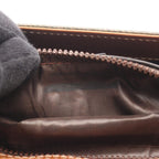 Celine Shoulder Bag Ganchini Khaki Leather — view 5
