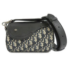 Dior Saddle Lola Mini Bag Oblique 1 yky Black Calfskin