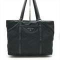 Prada Nylon Tessuto Saffiano Tote Black