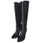 Louis Vuitton Halaco Long Boots 36 1 2 Size Black