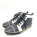 Chanel Sneakers Quilted CC Logo Bicolor Leather Black