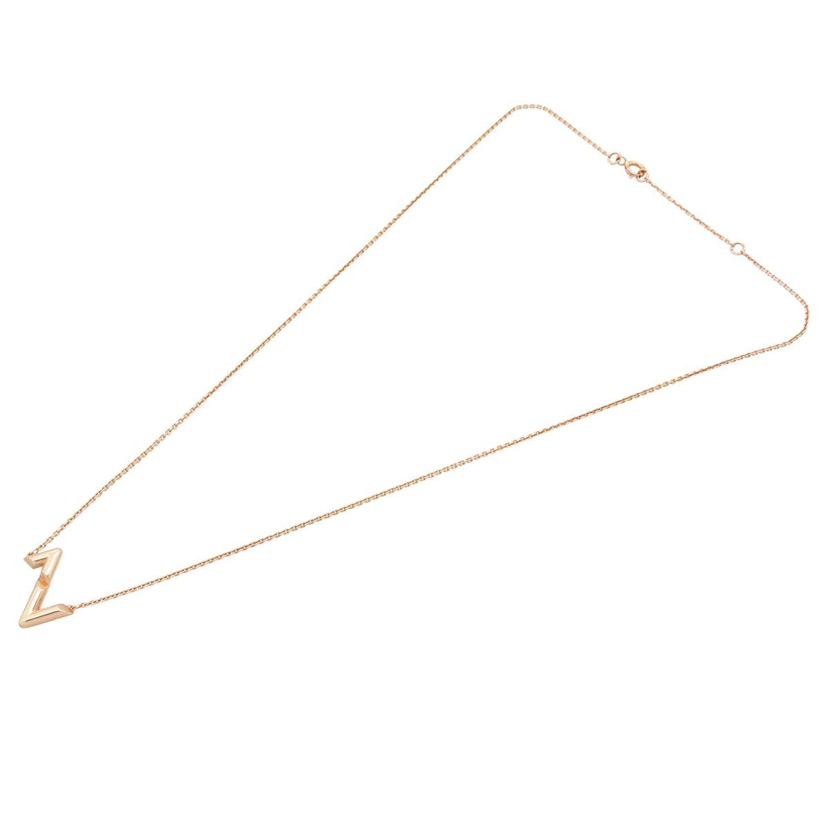 Louis Vuitton Vault Up Side Down Necklace Pink Gold 18k — view 4