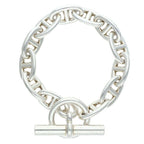 Hermes Chaine D'ancre GM Silver Bracelet