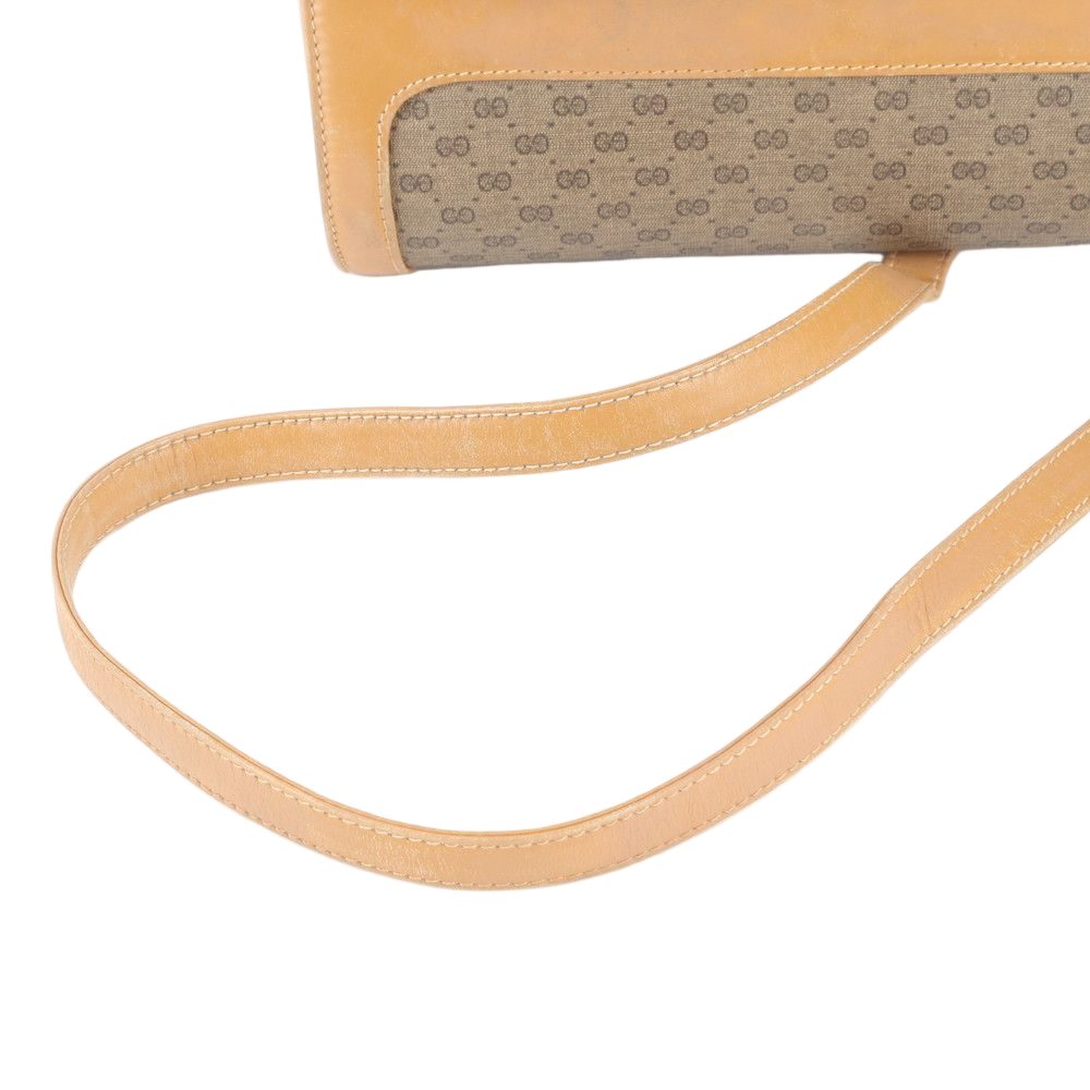 Gucci Vintage Micro GG Leather Shoulder Bag Crossbody — view 2