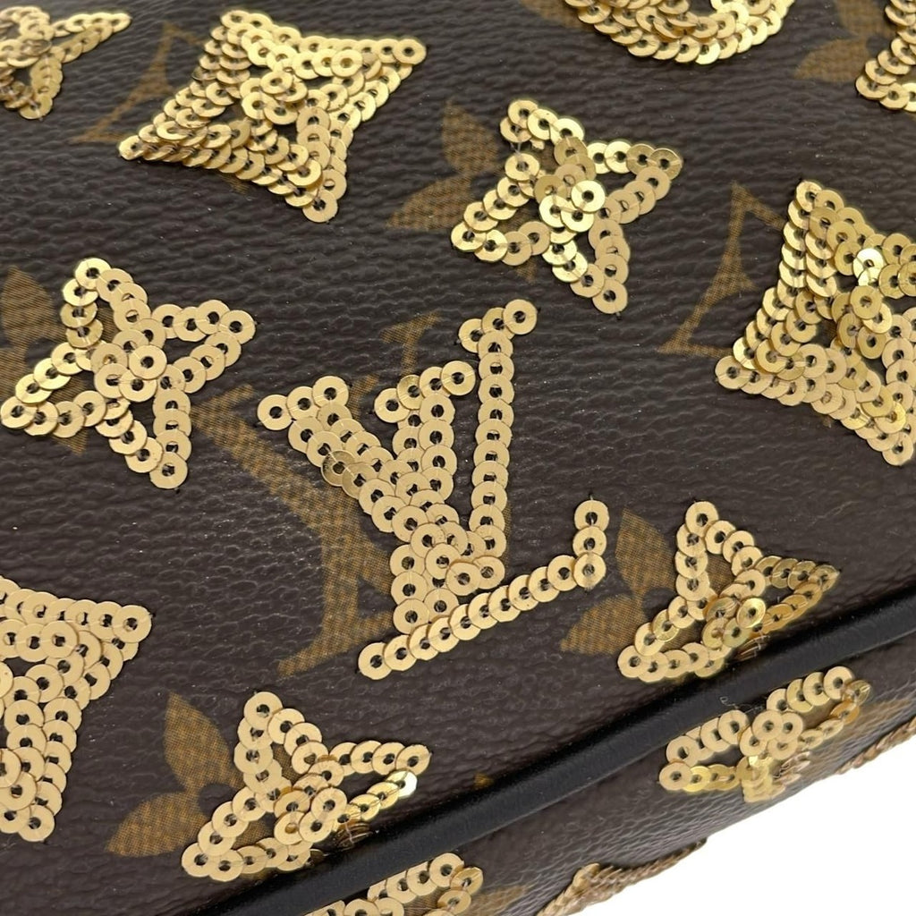 Louis Vuitton Monogram Eclipse Pochette Pouch — view 5