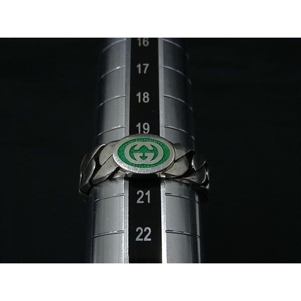 Gucci Interlocking Ring Silver — view 4