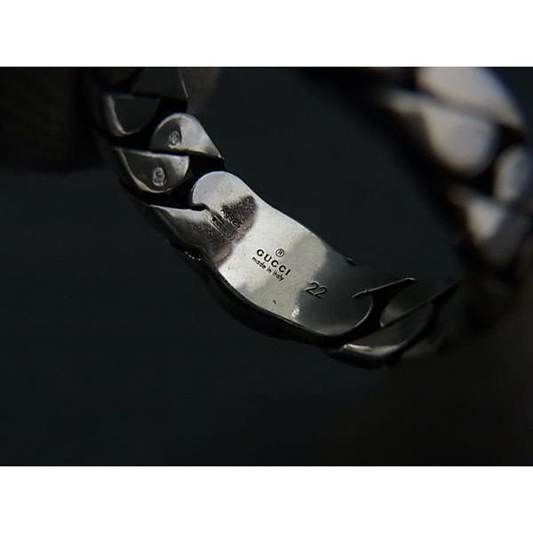 Gucci Interlocking Ring Silver — view 5