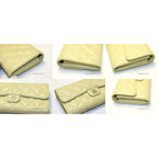 Chanel 25 Quilted Leather Bifold Wallet — view 9