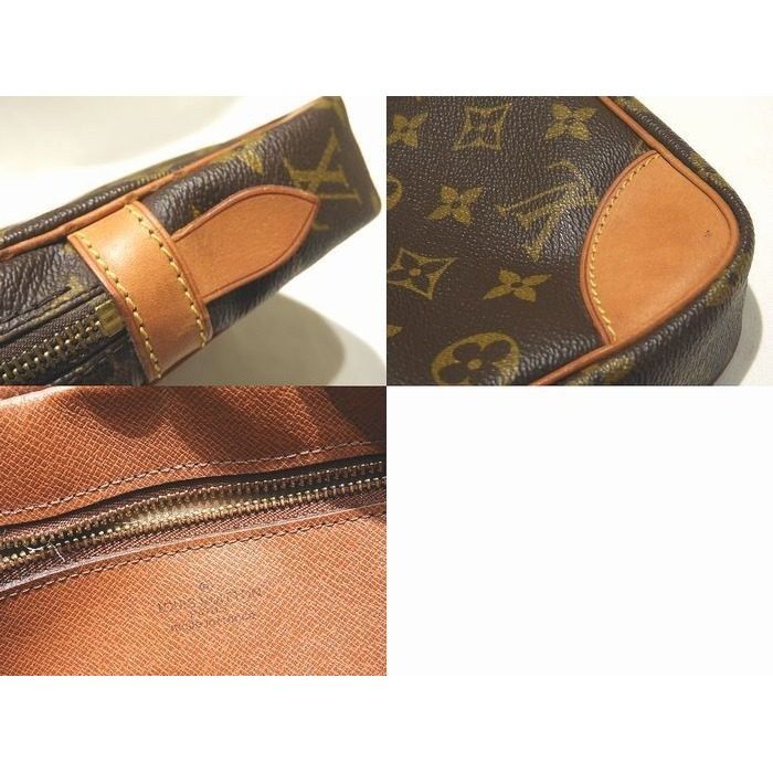 Louis Vuitton Marly Dragonne GM Second Monogram Clutch with Wrist 8C — view 4
