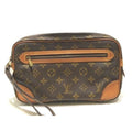 Louis Vuitton Marly Dragonne GM Second Monogram Clutch with Wrist 8C