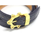 Louis Vuitton Bracelet triple Tour Andigo Monogram Vernis — view 4