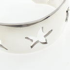 Hermes Bangle Bracelet Silver — view 2