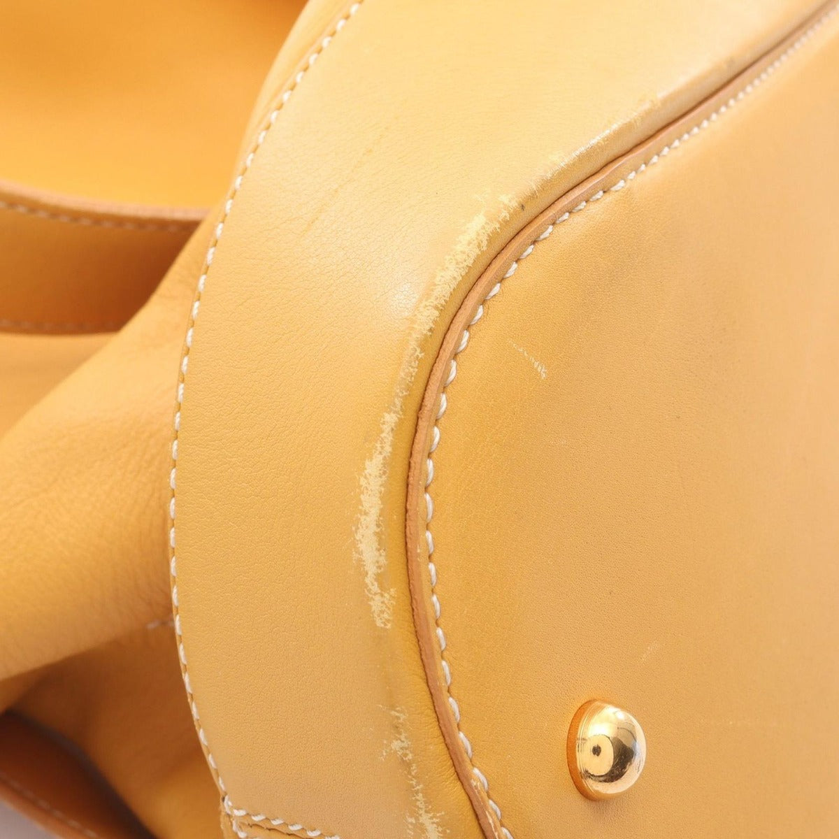 Loewe Tote Yellow Leather — view 6