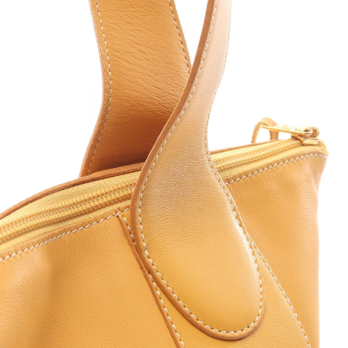 Loewe Tote Yellow Leather — view 8