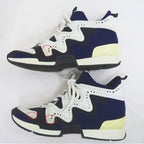Hermes Action Sneakers Punching Leather Knit — view 3