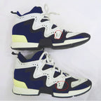 Hermes Action Sneakers Punching Leather Knit — view 4