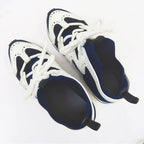 Hermes Action Sneakers Punching Leather Knit — view 5