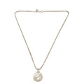 Gucci Interlocking G Ball Chain Silver 925 Necklace 0495
