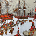 Hermes Carre 90 Red Sea and Cavalry — view 5