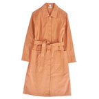 Hermes Shirt Dress with Belt Studded Cot