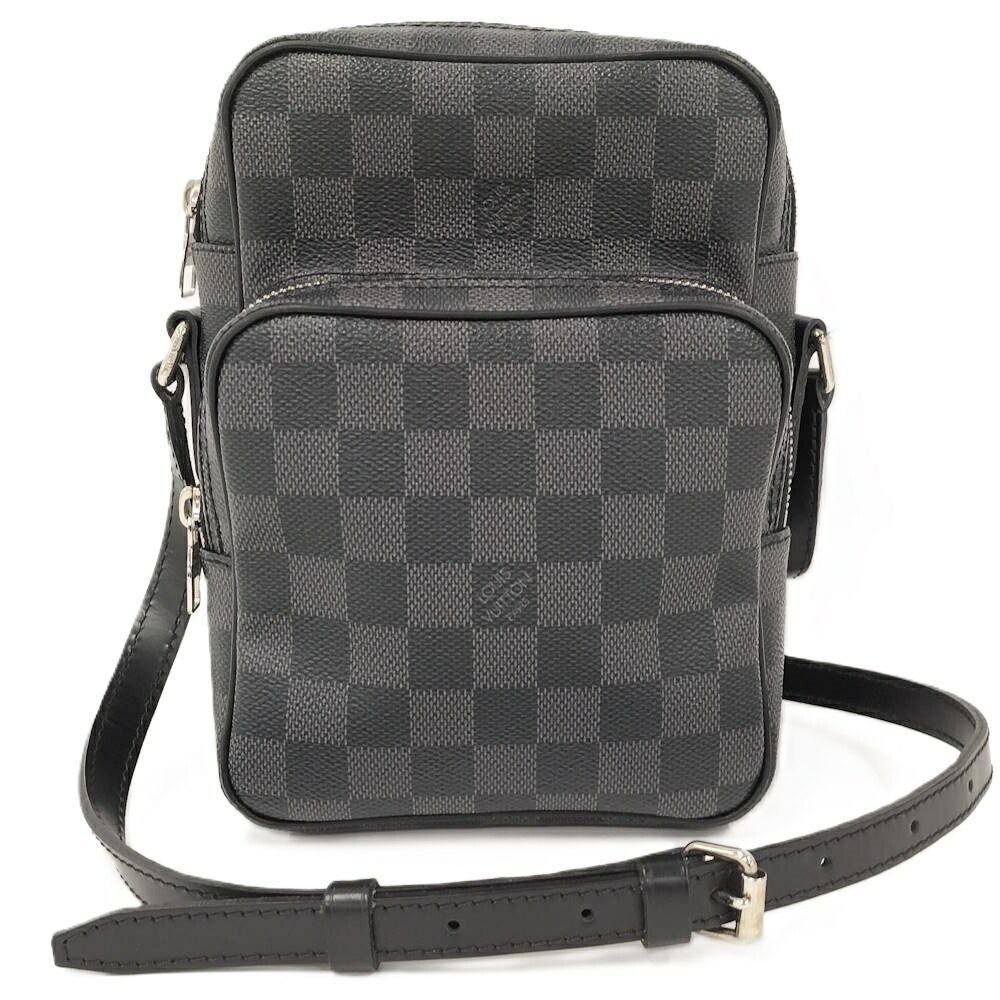 Louis Vuitton Rem Shoulder Bag Damier Graphite