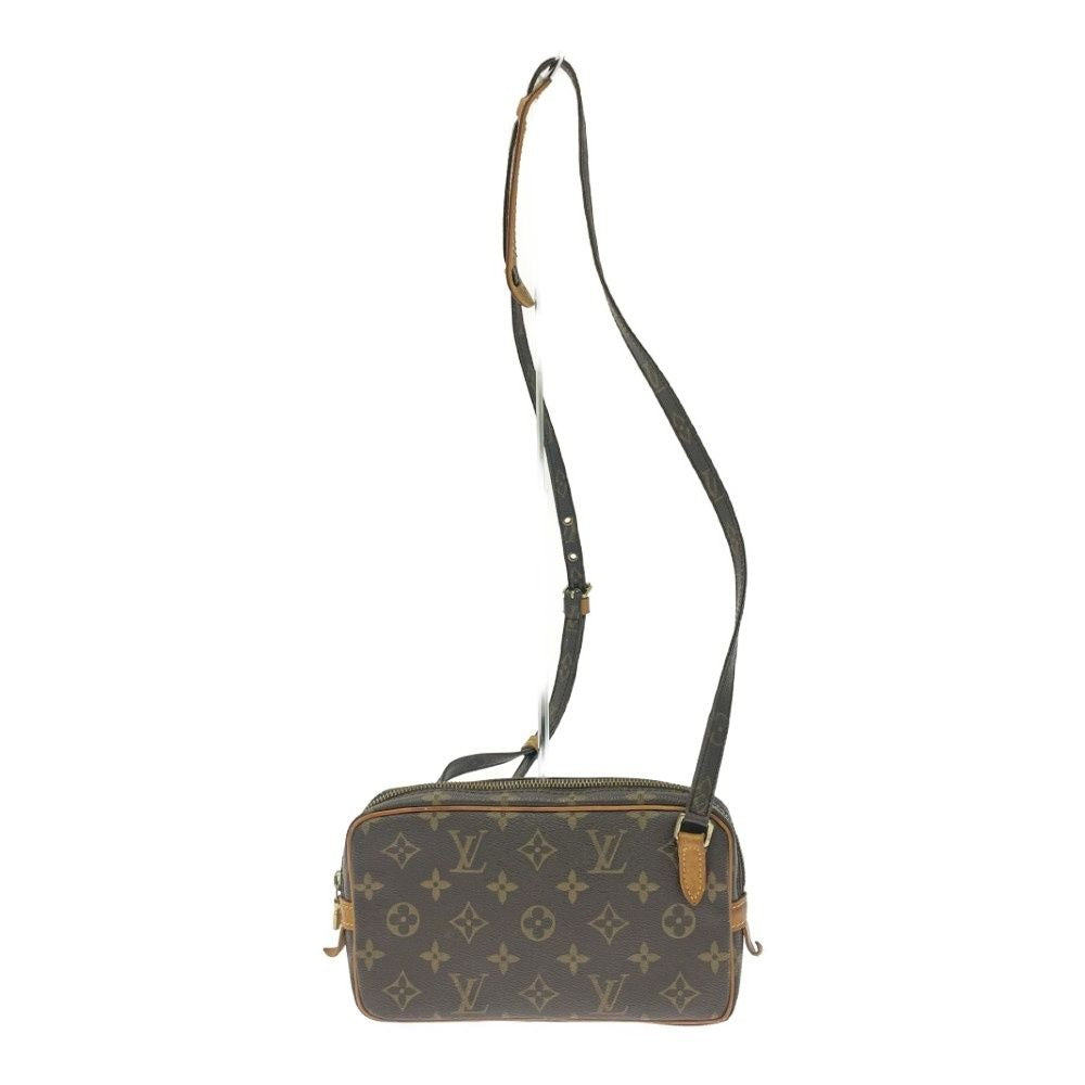 Louis Vuitton Monogram Pochette Marly Bandouliere Brown