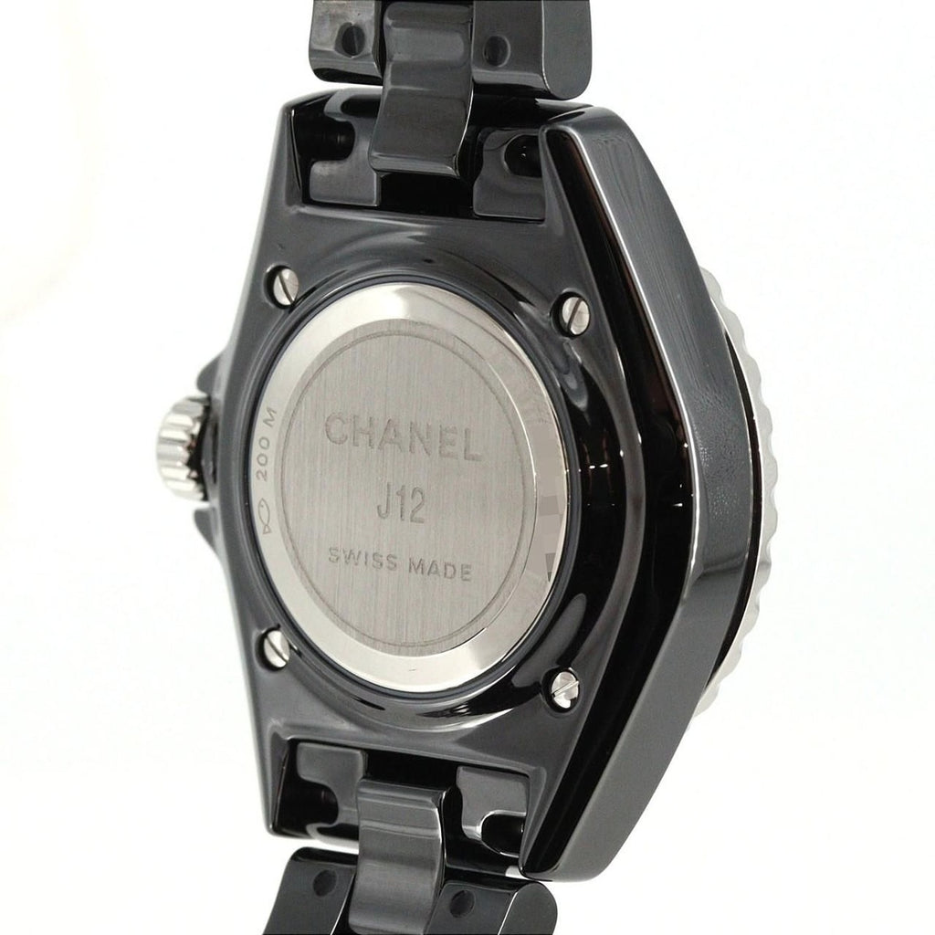 Chanel Phantom Ceramic Quartz Bracelet Black Arabic — view 6