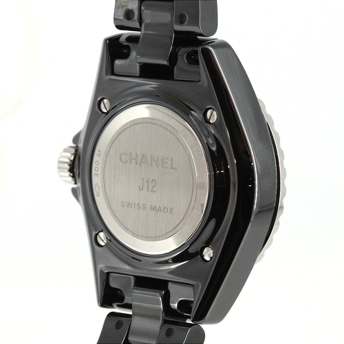 Chanel Phantom Ceramic Quartz Bracelet Black Arabic — view 6