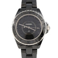 Chanel Phantom Ceramic Quartz Bracelet Black Arabic