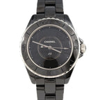 Chanel Phantom Ceramic Quartz Bracelet Black Arabic