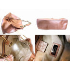 Gucci Shoulder Bag Soho Interlocking G Pink Metallic Chain — view 3