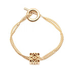 Loewe Bracelet Anagram Gold