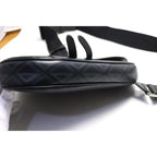 Dior CD Diamond Saddle Bag Leather — view 3