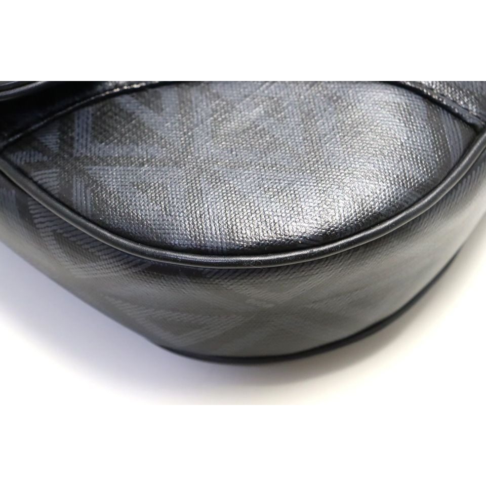 Dior CD Diamond Saddle Bag Leather — view 4