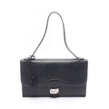 Hermes Shoulder Bag Iriko Elan 32 Black Leather