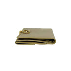 Gucci Vintage GG Logo Leather Bifold Wallet Beige — view 4