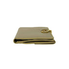 Gucci Vintage GG Logo Leather Bifold Wallet Beige — view 5