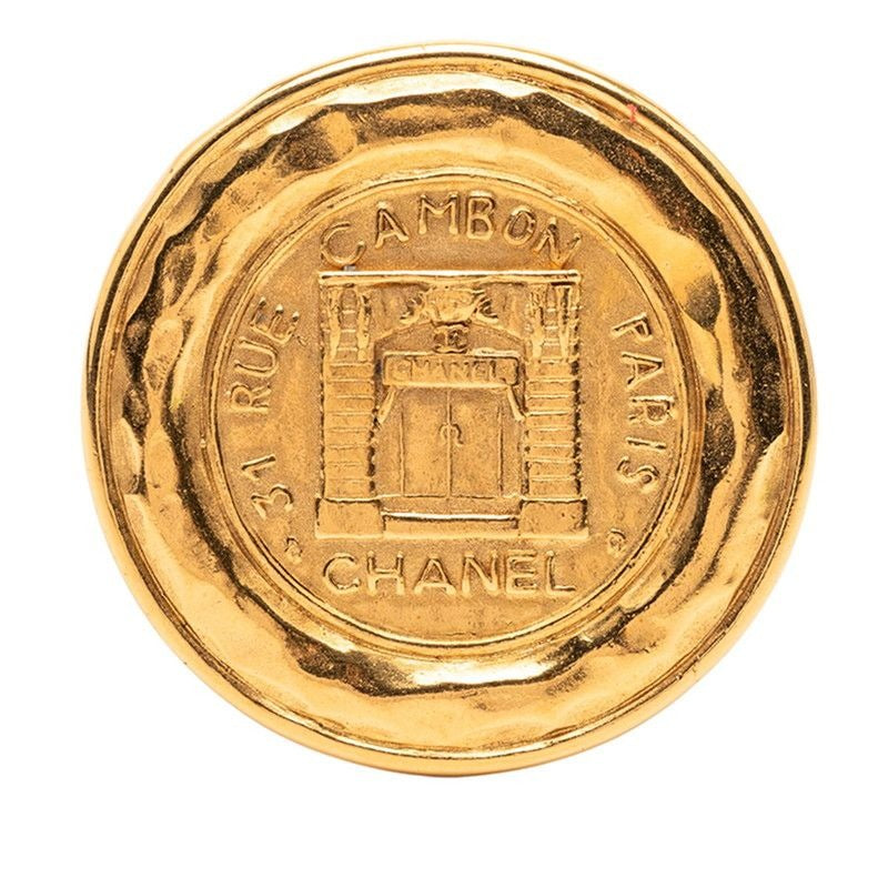 Chanel 31 RUE Cambon Paris Gold Plated