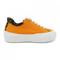 Fendi 8 E8110 Size 37 Orange Sneakers