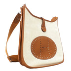 Hermes Shoulder Bag Evelyne Toilet Ash Gold Silver — view 2