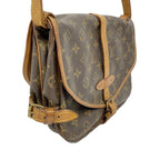 Louis Vuitton Shoulder Bag Monogram Saumur 30 Brown — view 2