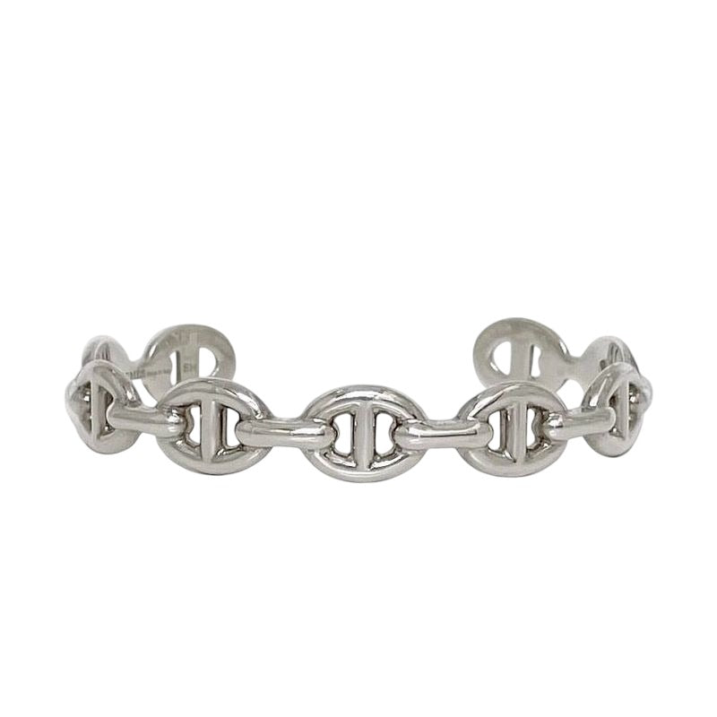 Hermes Bangle Ancienne Silver Chaine D'ancre — view 2