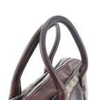 Gucci GG Supreme Leather Business Document Briefcase Brown — view 2